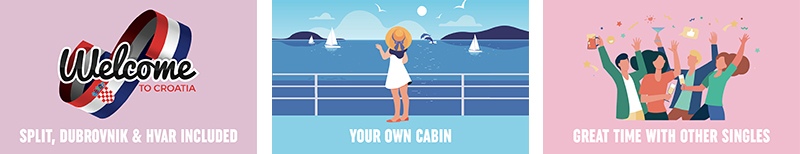 CROATIA CRUISE - SINGLES HOLIDAYS