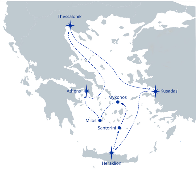 GREEK ISLANDS & TURKEY AEGEAN CRUISE - SINGLES HOLIDAYS