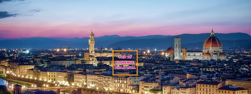 ITALY - TUSCANY - FLORENCE & PISA - SINGLES HOLIDAYS