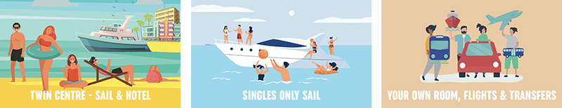 TURKEY - SAIL & SAND - SINGLES HOLIDAYS